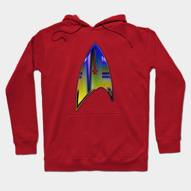 STARFLEET BADGE Hoodie by KARMADESIGNER T-SHIRT SHOP